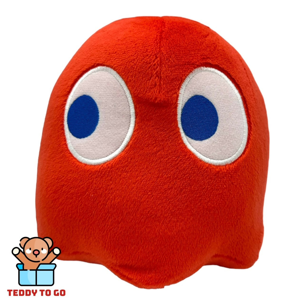 Pac-Man Blinky knuffel voorkant
