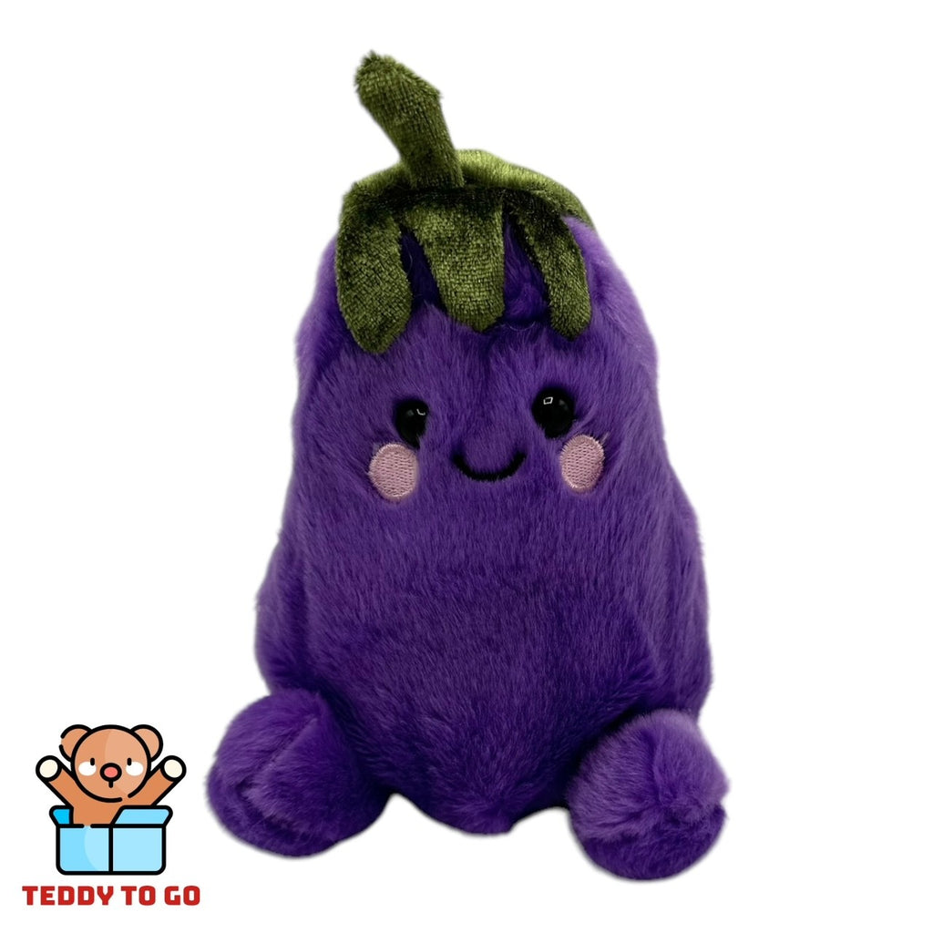 Palm Pals Aubergine knuffel voorkant