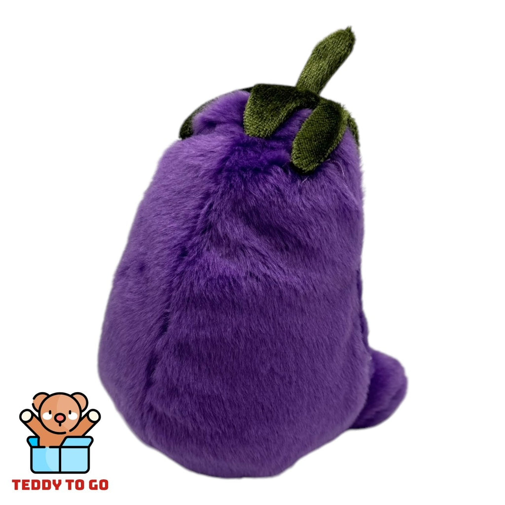 Palm Pals Aubergine knuffel achterkant