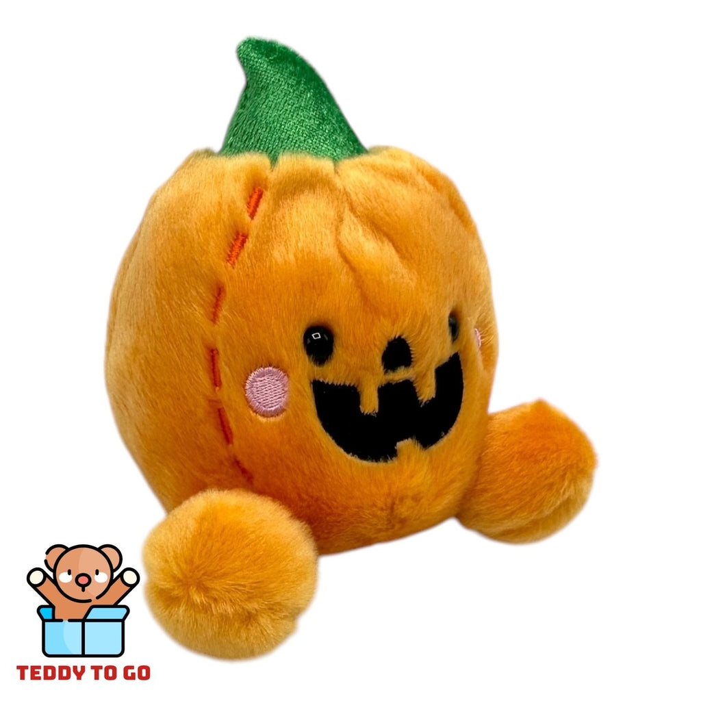 Palm Pals Pompoen knuffel zijaanzicht
