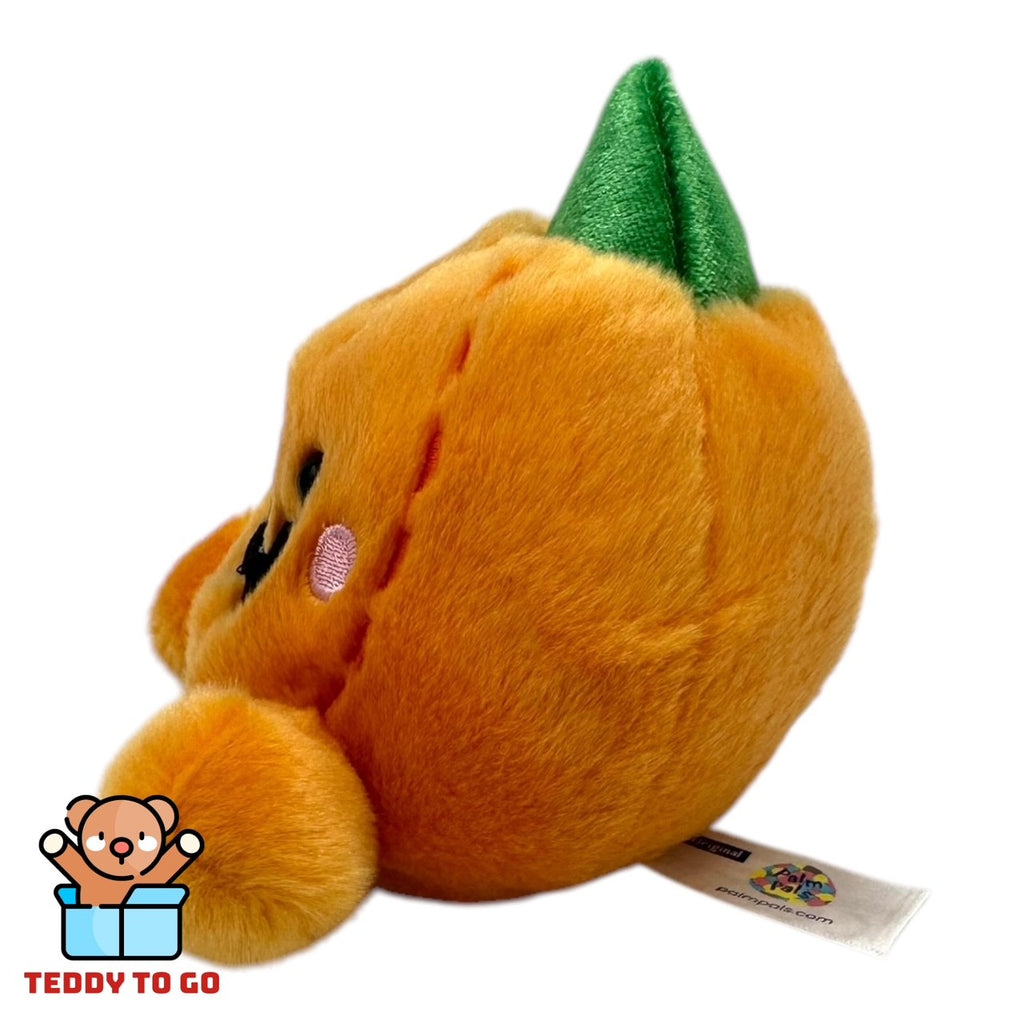Palm Pals Pompoen knuffel zijkant
