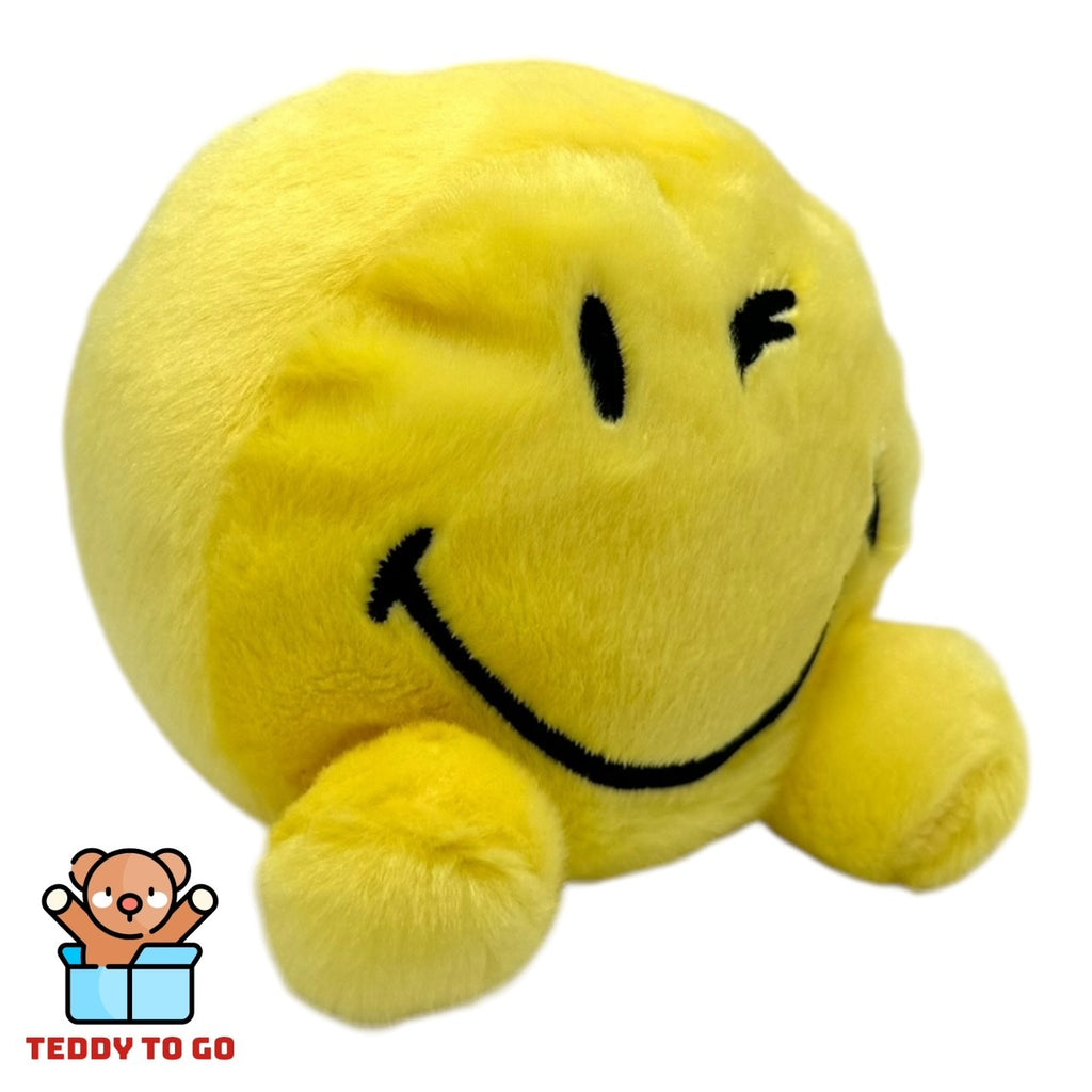 Palm Pals Smiley knuffel zijaanzicht