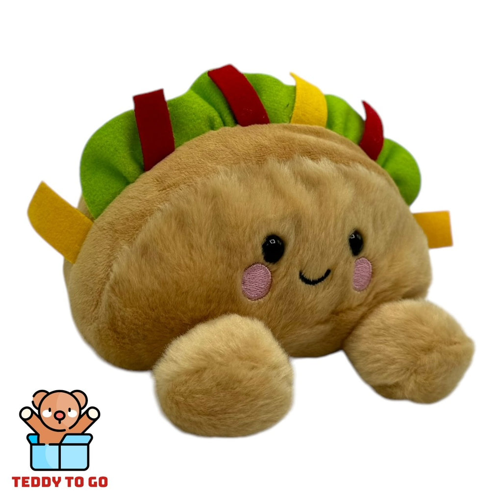 Palm Pals Taco knuffel zijaanzicht