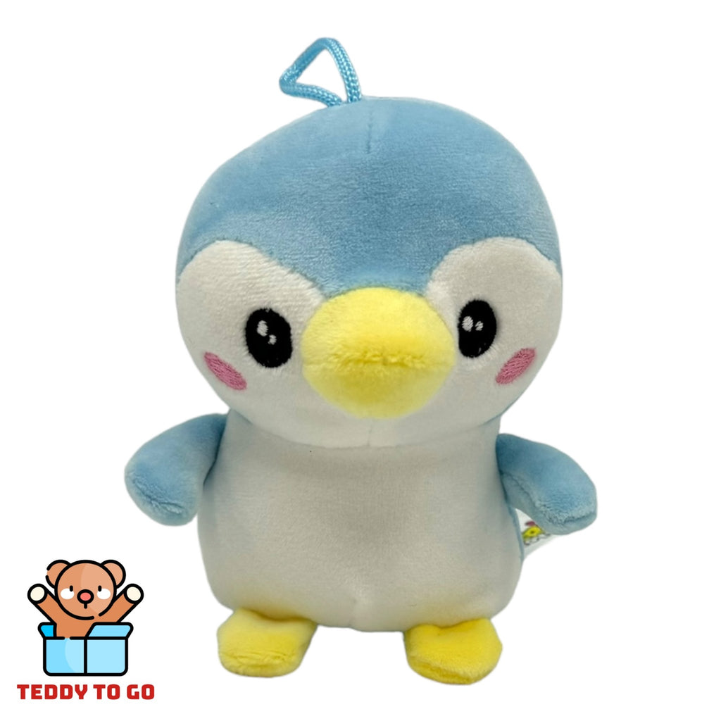 Pinguïn knuffel blauw voorkant