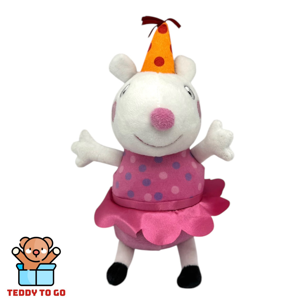 Peppa Pig Suzy Schaap knuffel voorkant