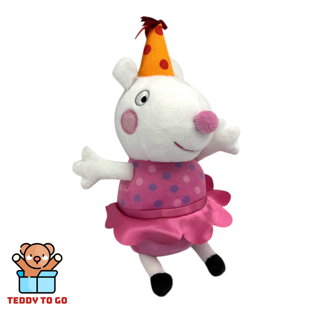 Peppa Pig Suzy Schaap knuffel voorkant