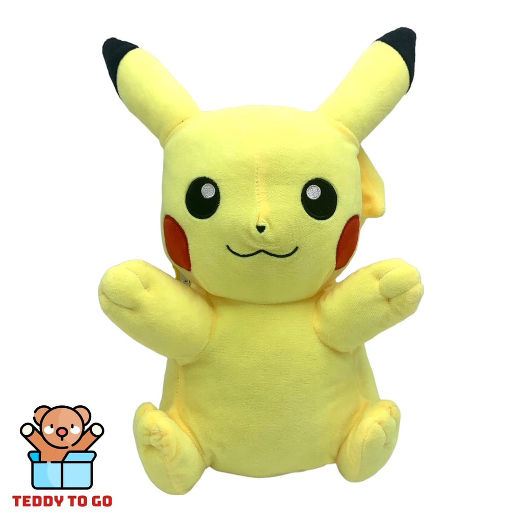 Pokémon Pikachu rugtas knuffel voorkant