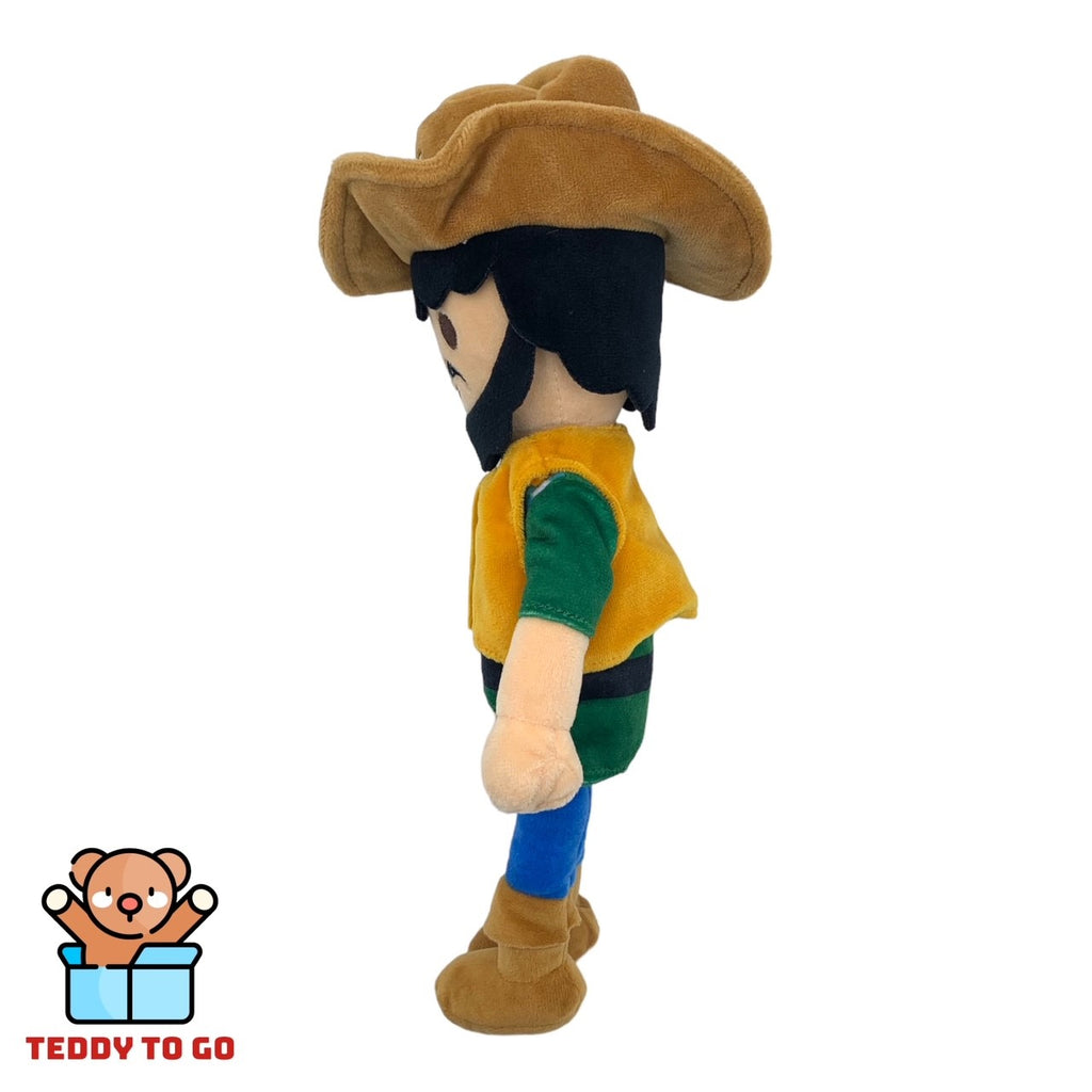 Playmobil Sheriff knuffel zijkant