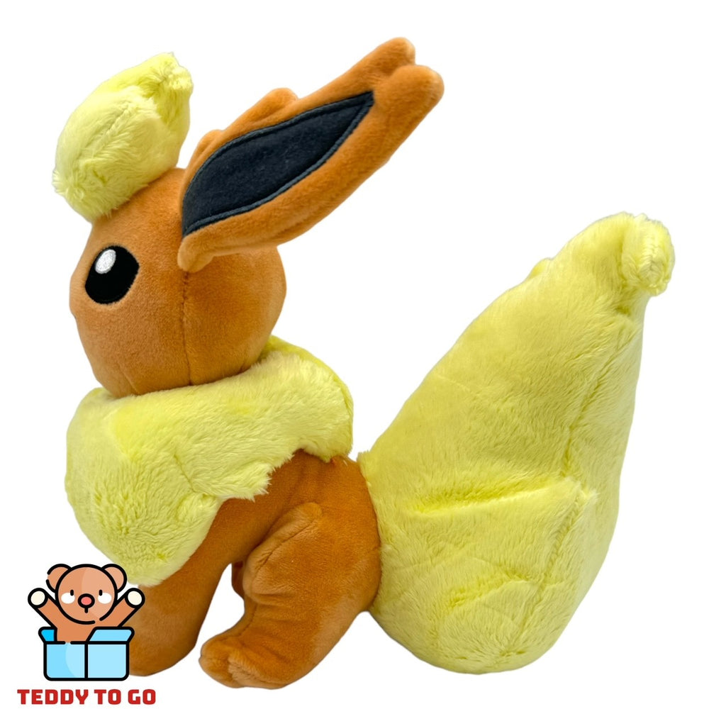 Pokémon Flareon knuffel zijkant