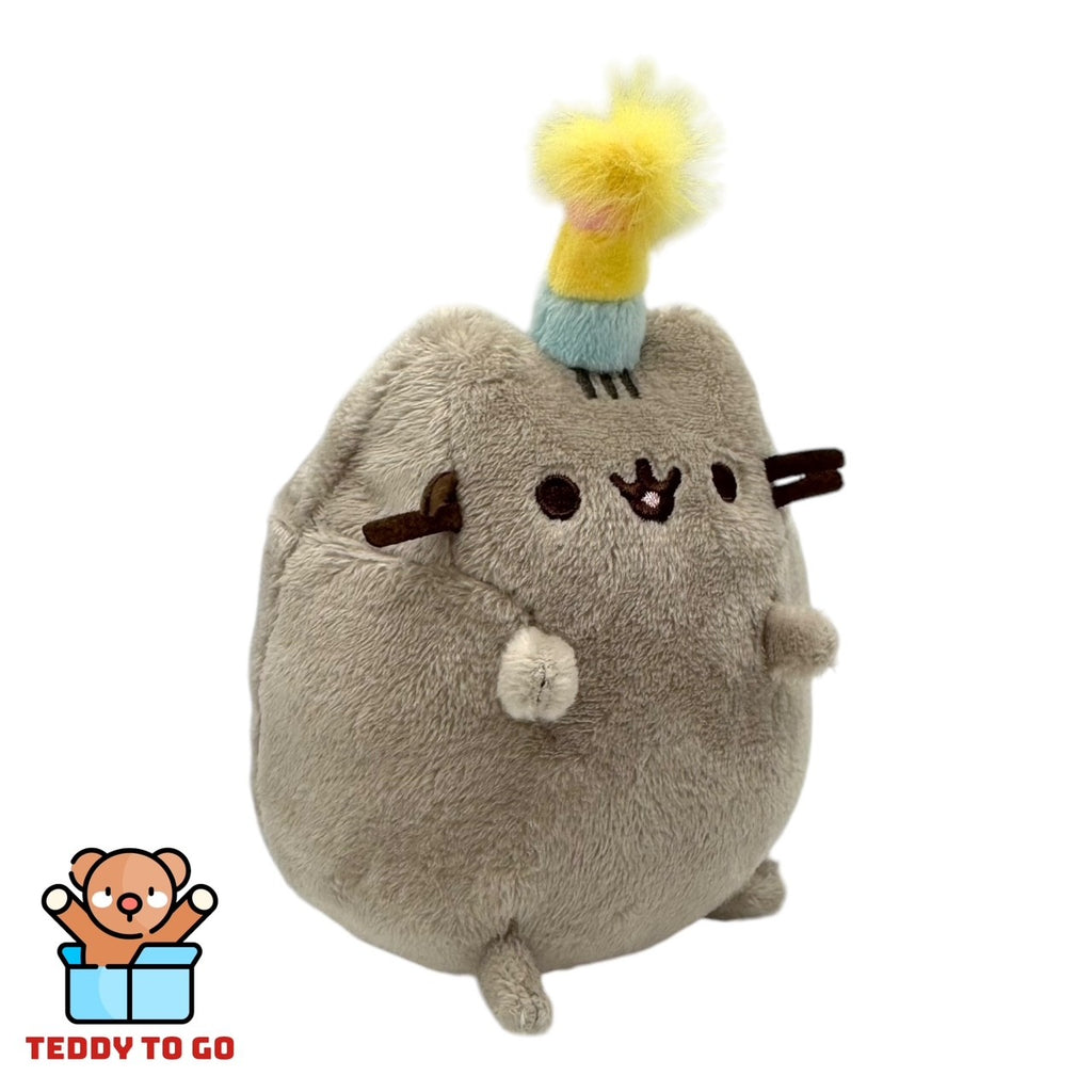 Pusheen the Cat Party knuffel zijaanzicht