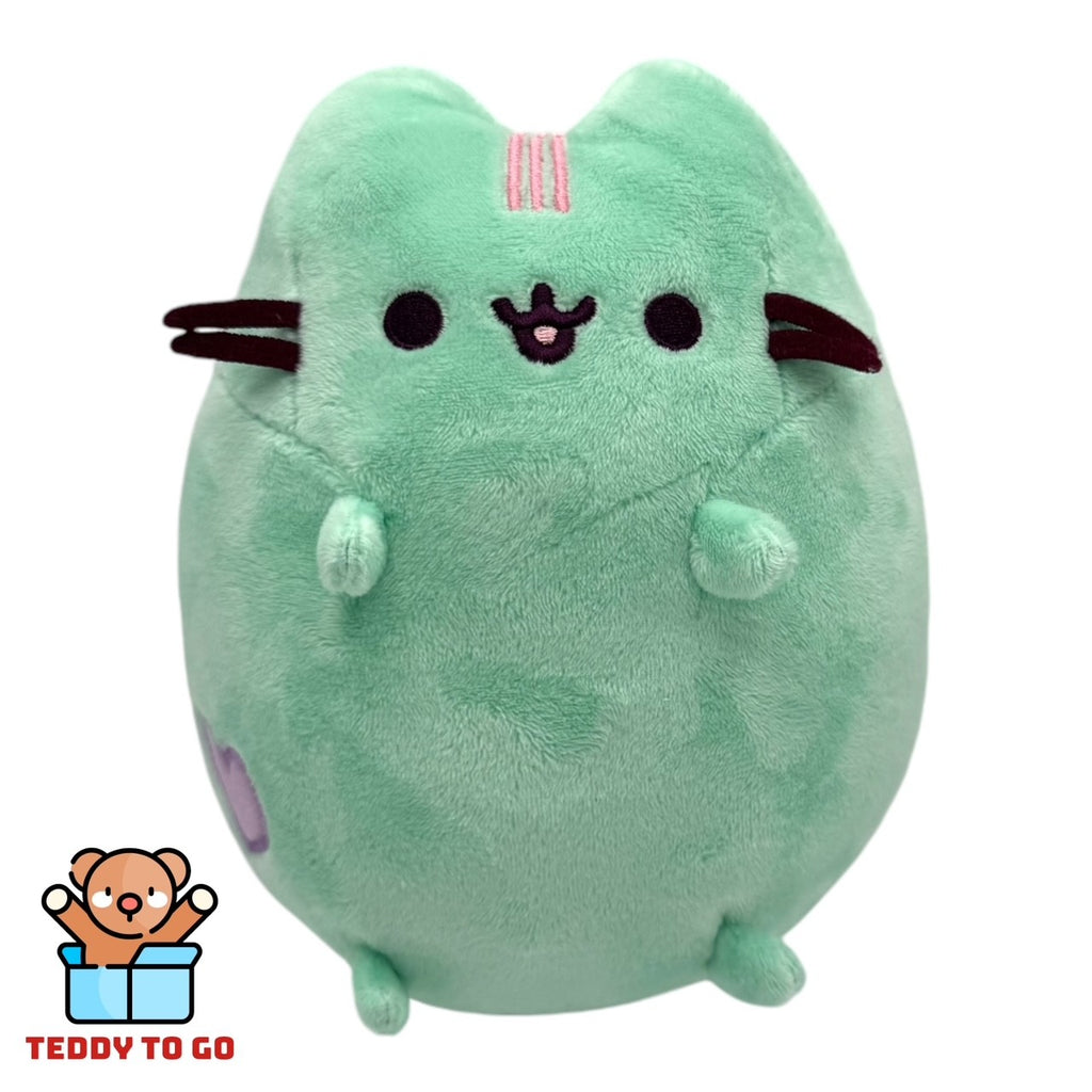 Mint Pastel Pusheen the Cat knuffel voorkant