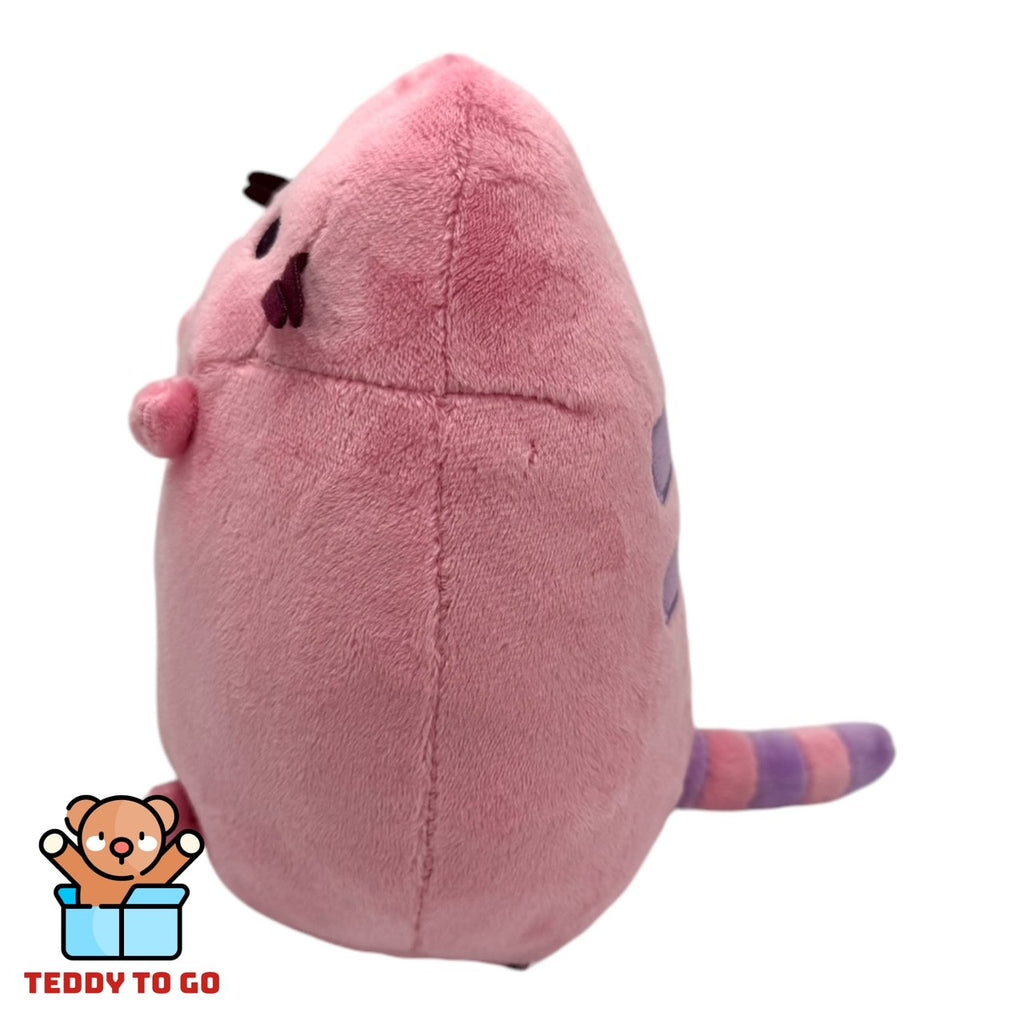 Pink Pastel Pusheen the Cat knuffel zijkant