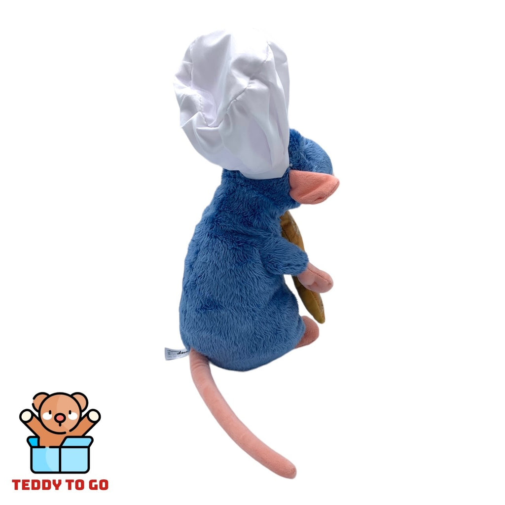 Disney Ratatouille Remy met baguette knuffel achterkant