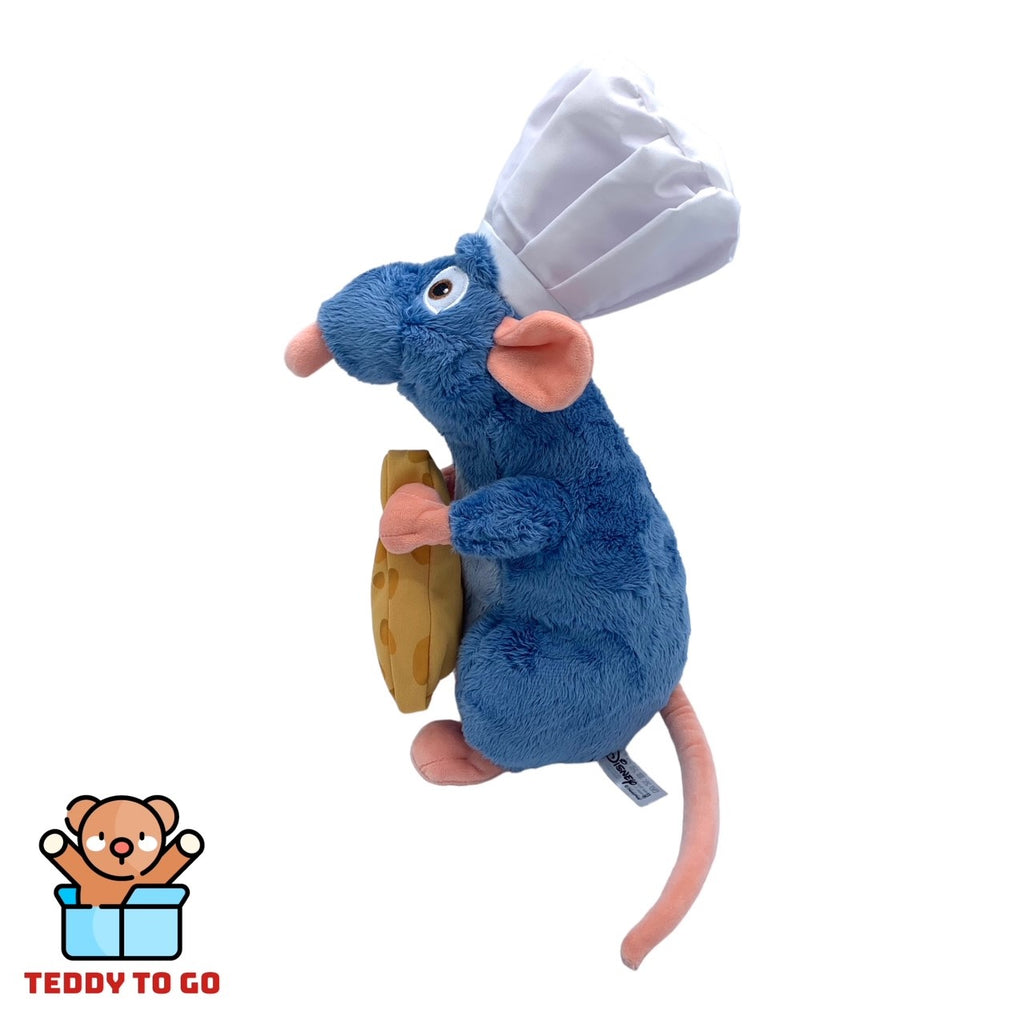 Disney Ratatouille Remy met kaas knuffel zijkant