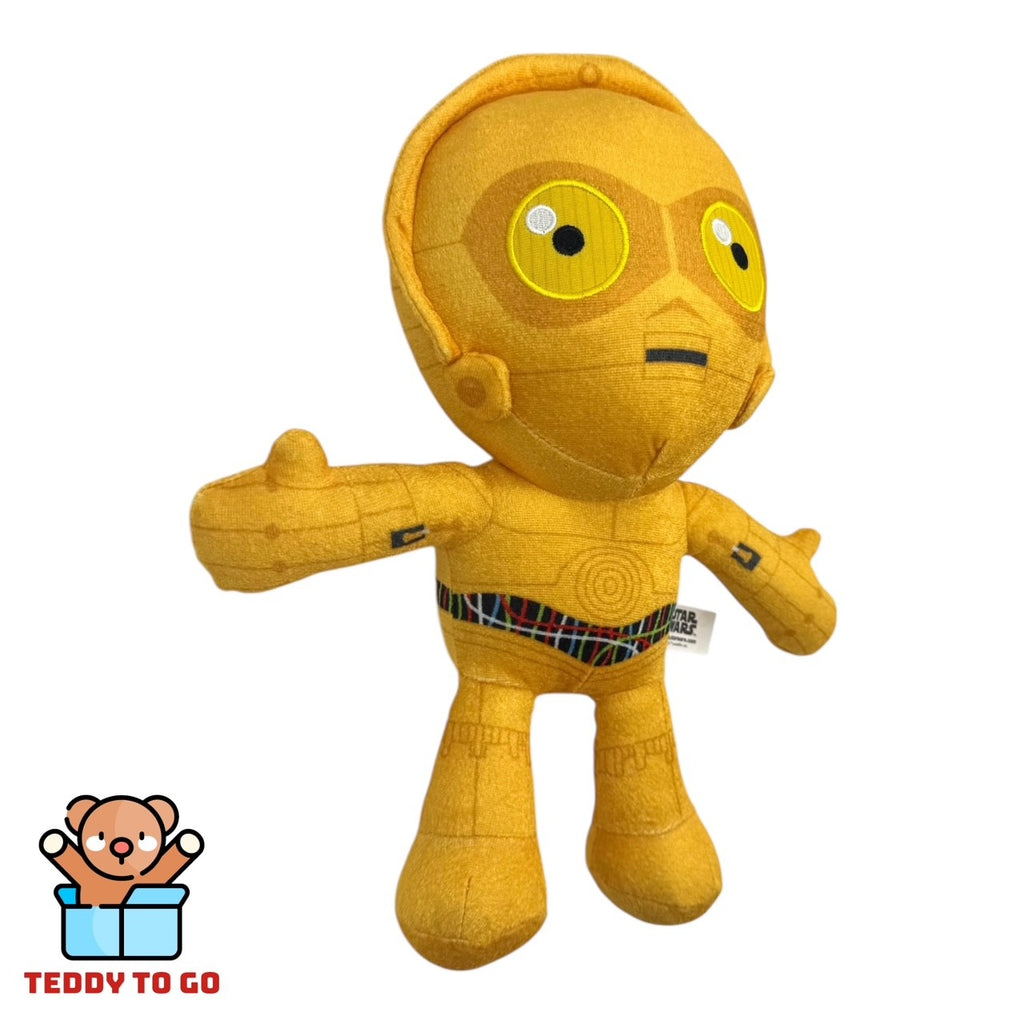 Star Wars C-3PO knuffel zijaanzicht