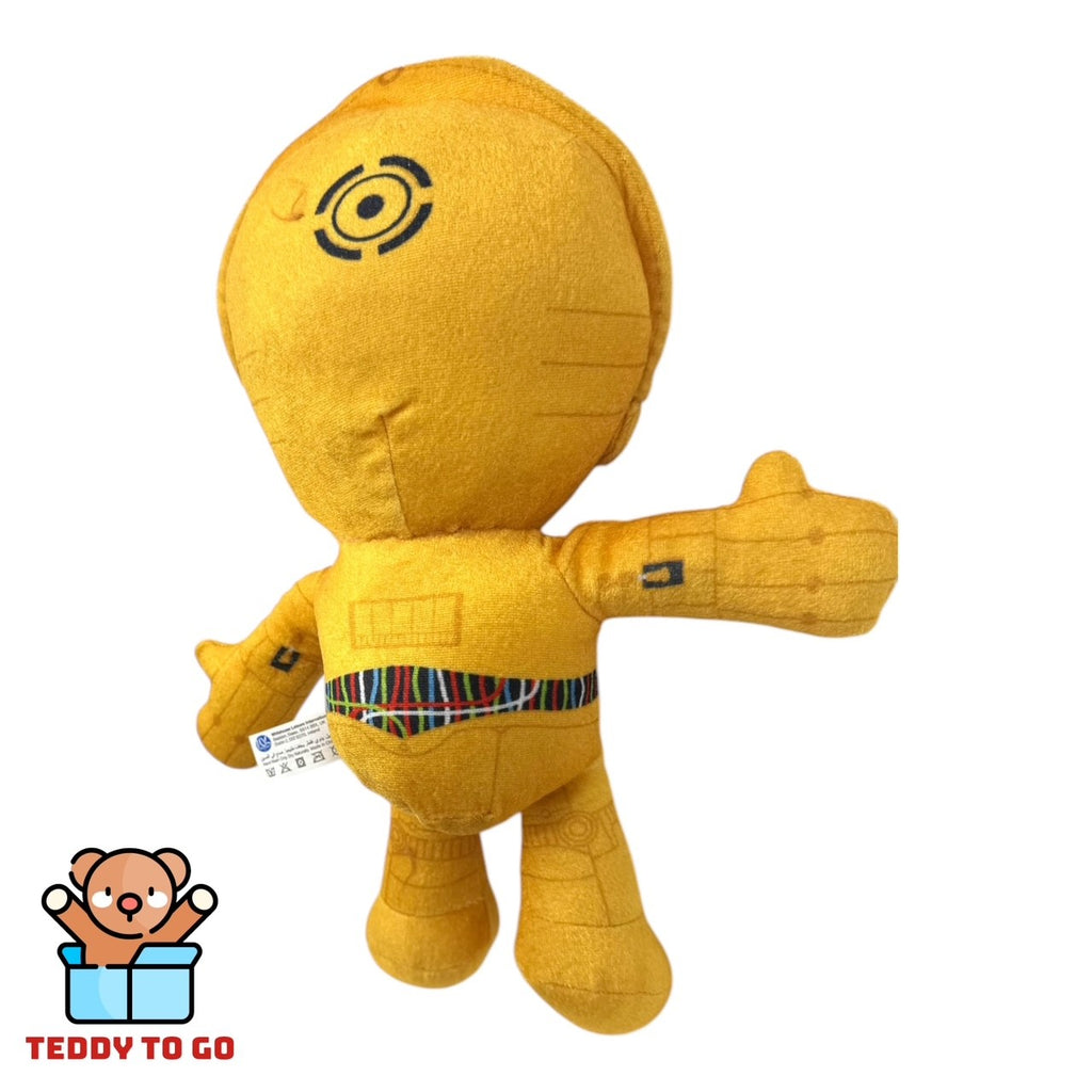 Star Wars C-3PO knuffel achterkant