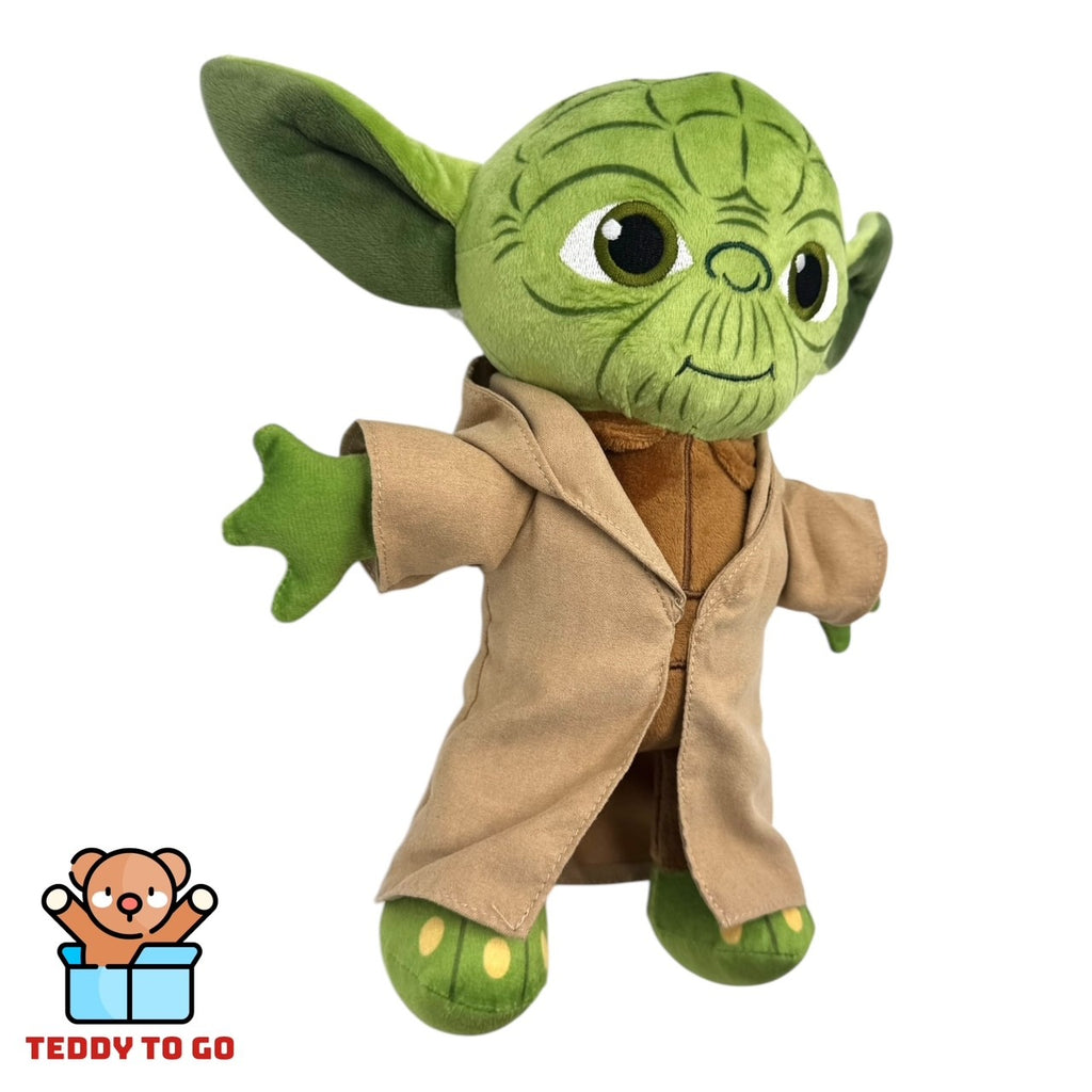 Star Wars Yoda knuffel zijaanzicht