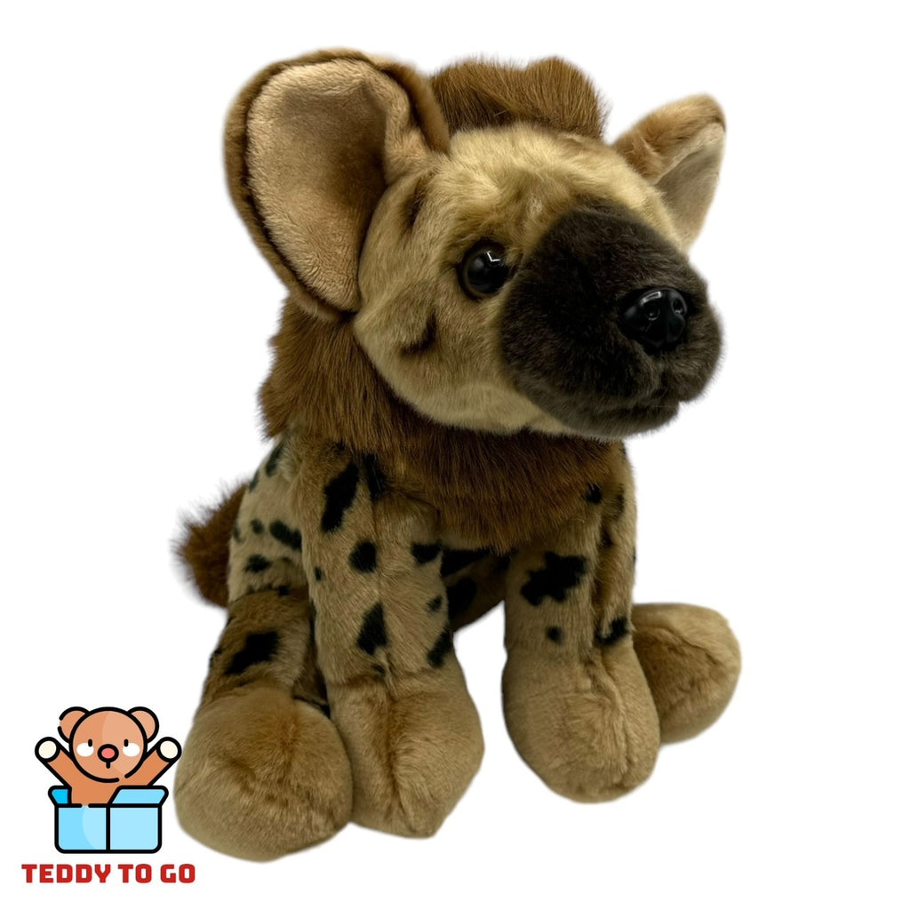 Safari Hyena knuffel zijaanzicht