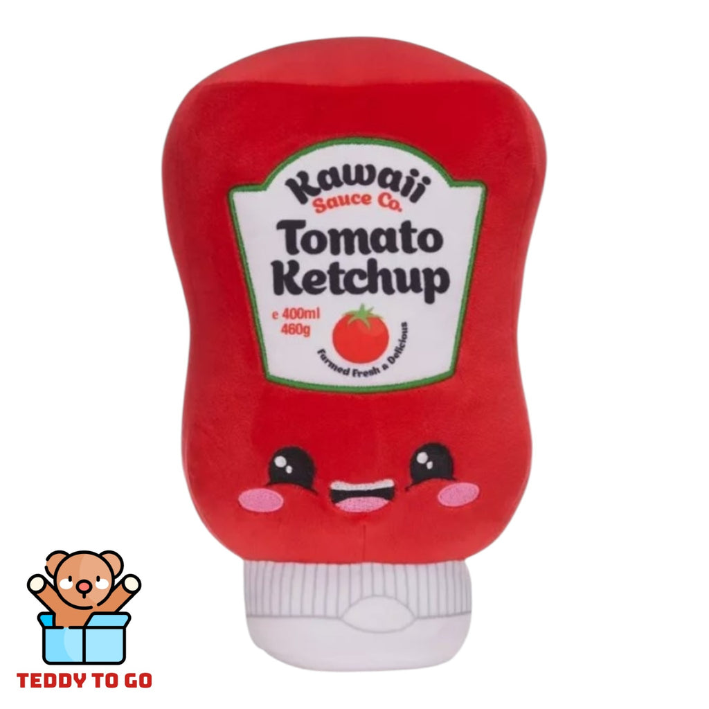 Kawaii Foodiez Sauce Co. Tomato Ketchup knuffel