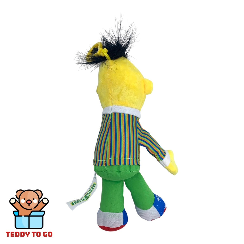 Sesamstraat Bert bagclip knuffel achterkant