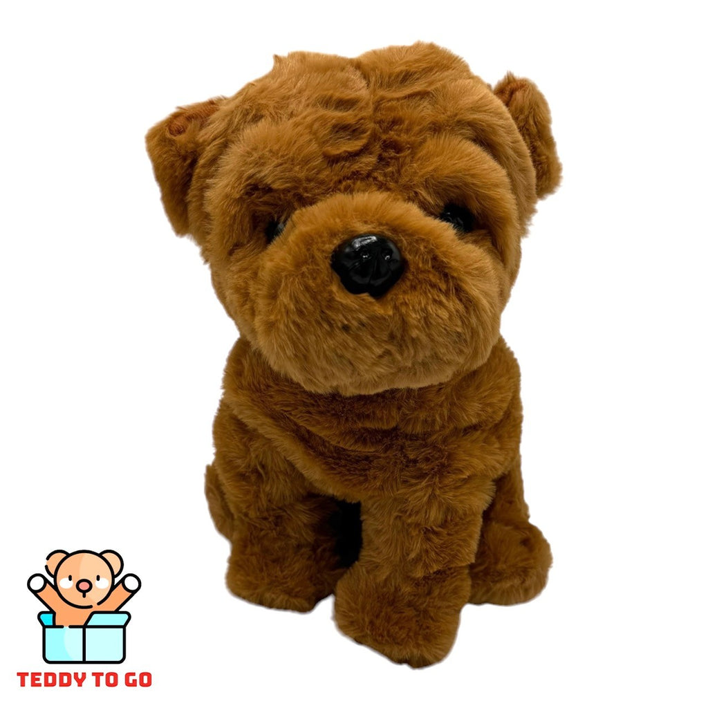 Shar-Pei Hond knuffel voorkant