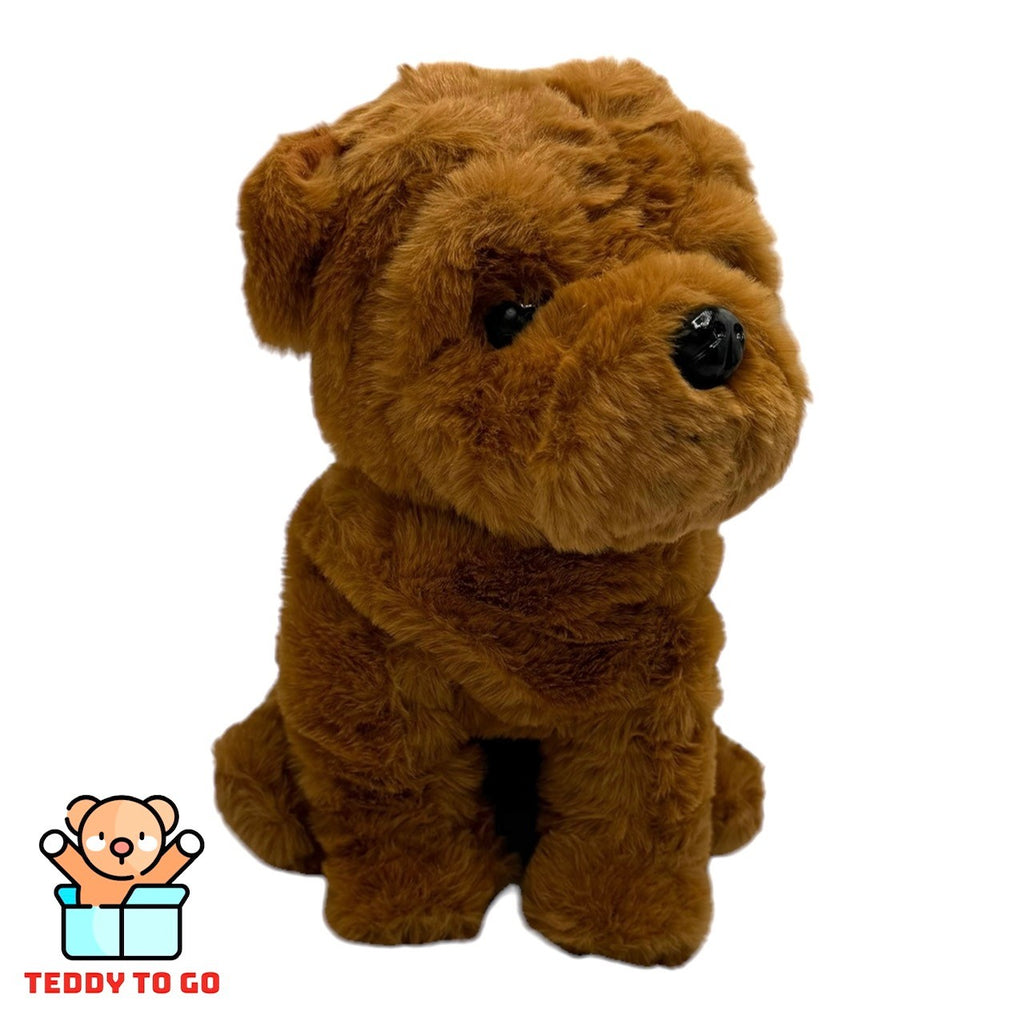 Shar-Pei Hond knuffel zijaanzicht