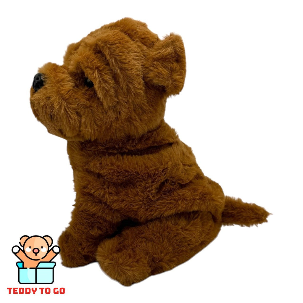 Shar-Pei Hond knuffel zijkant