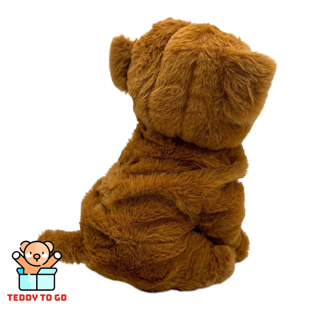 Shar-Pei Hond knuffel achterkant