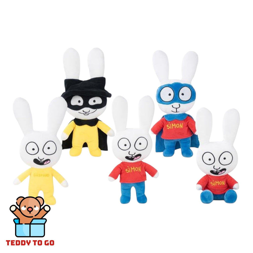 Simon Superkonijn knuffel assortment