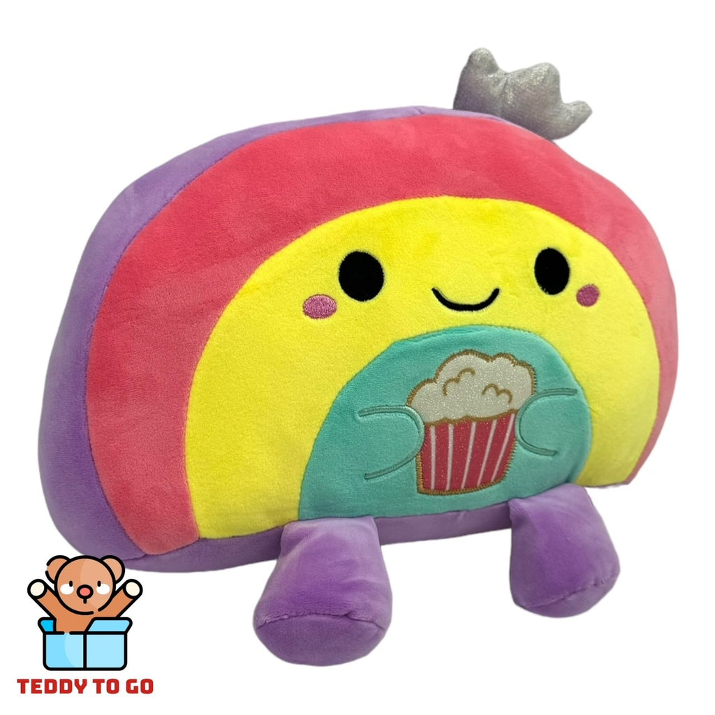 Kawaii Sky Regenboog knuffel zijaanzicht