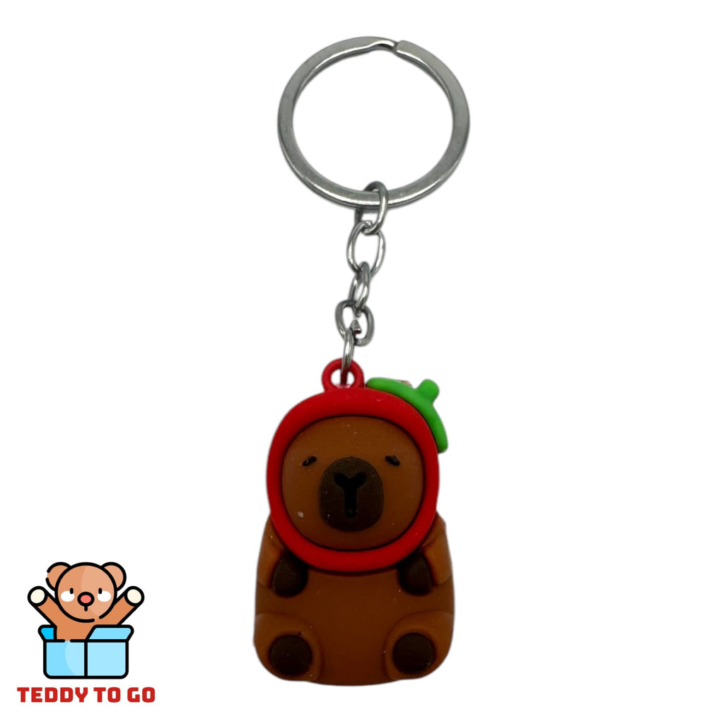 Capybara sleutelhanger voorkant