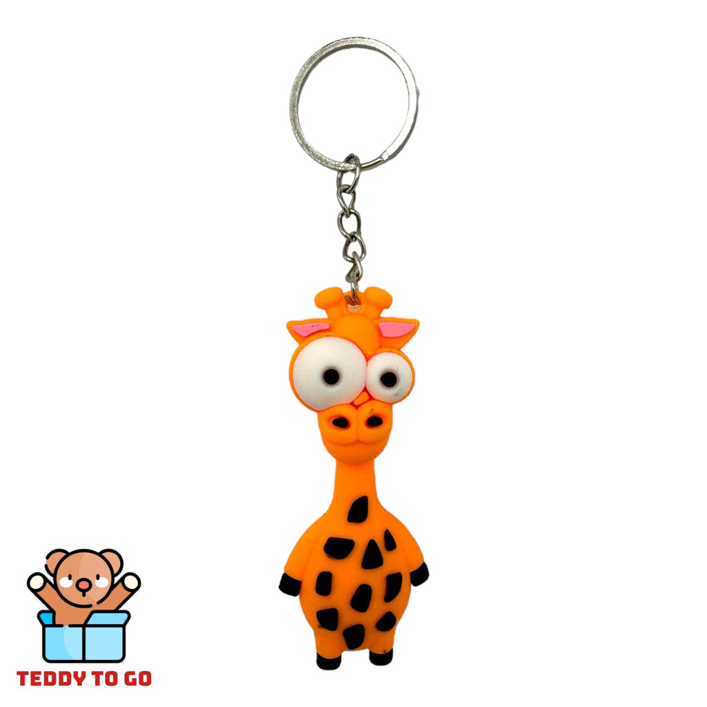 Giraffe sleutelhanger voorkant
