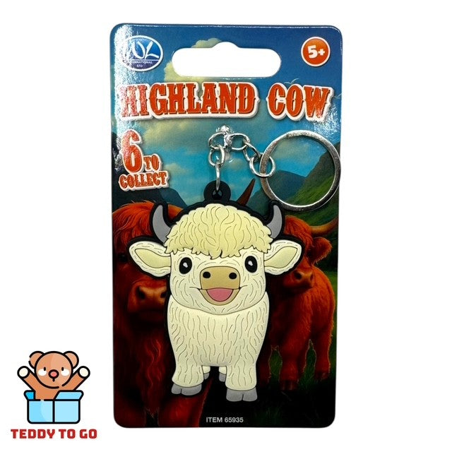 Highland Cow Sleutelhanger