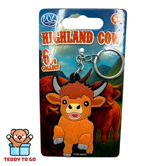 Highland Cow Sleutelhanger