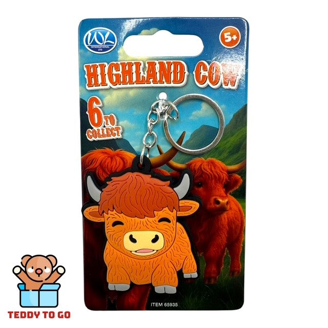 Highland Cow Sleutelhanger