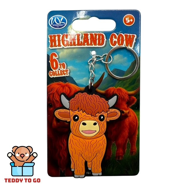 Highland Cow Sleutelhanger