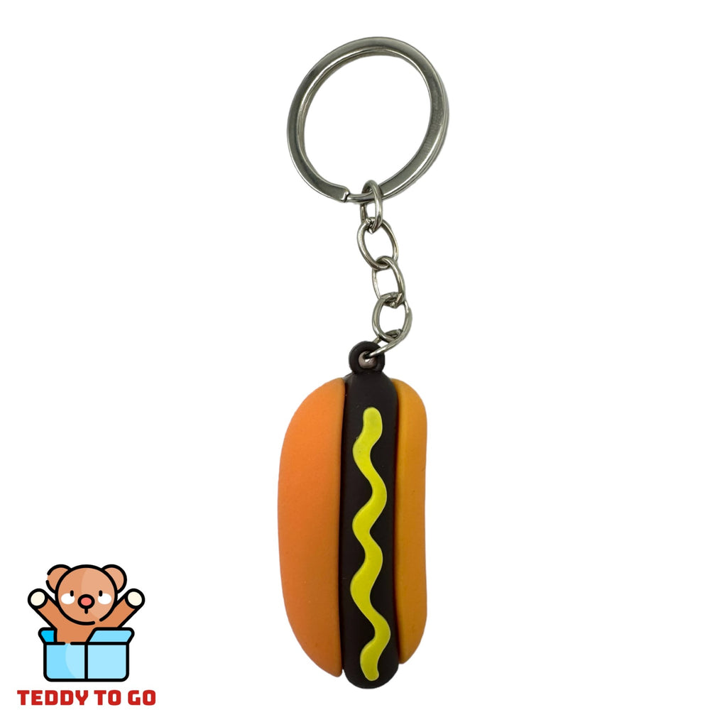 Hotdog sleutelhanger voorkant