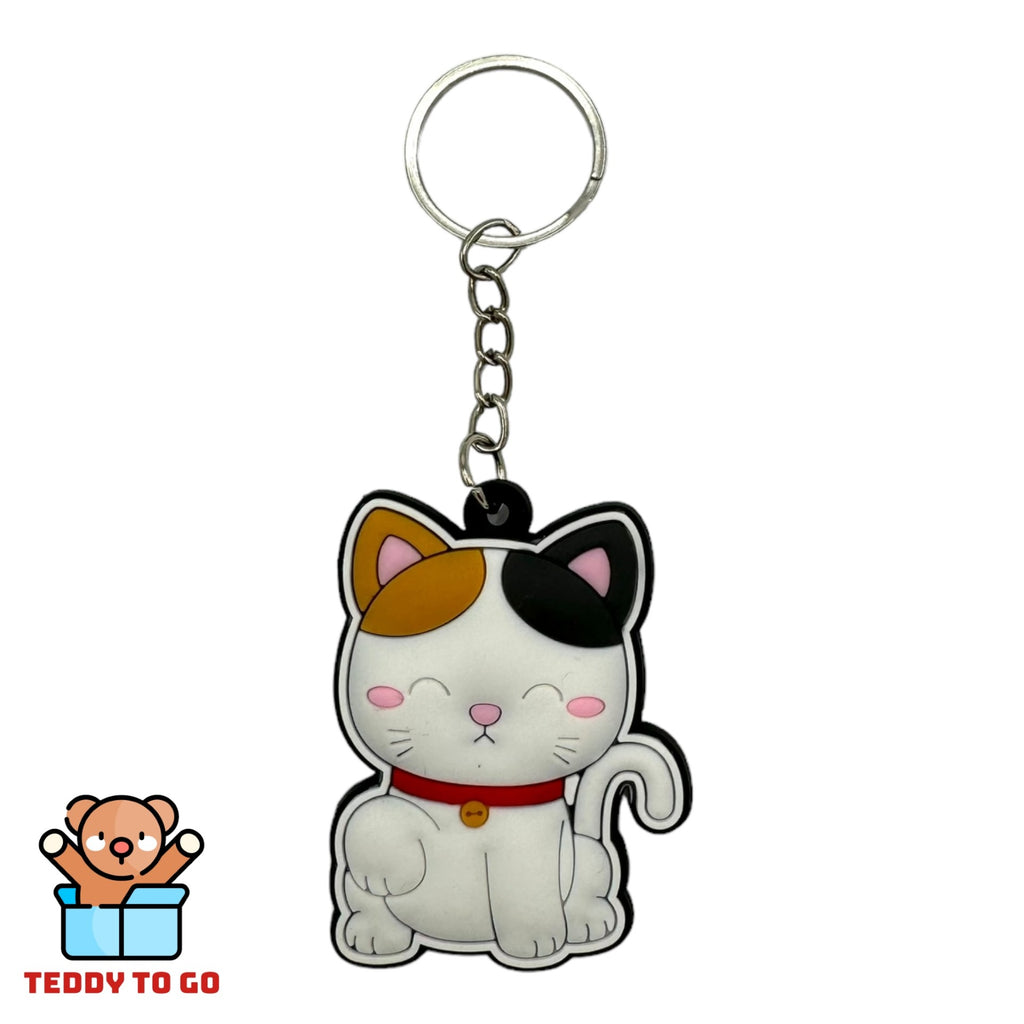 Kawaii Kat Sleutelhanger achterkant