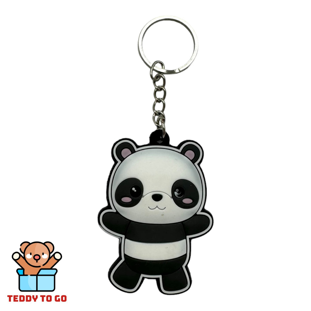 Kawaii Panda Sleutelhanger achterkant