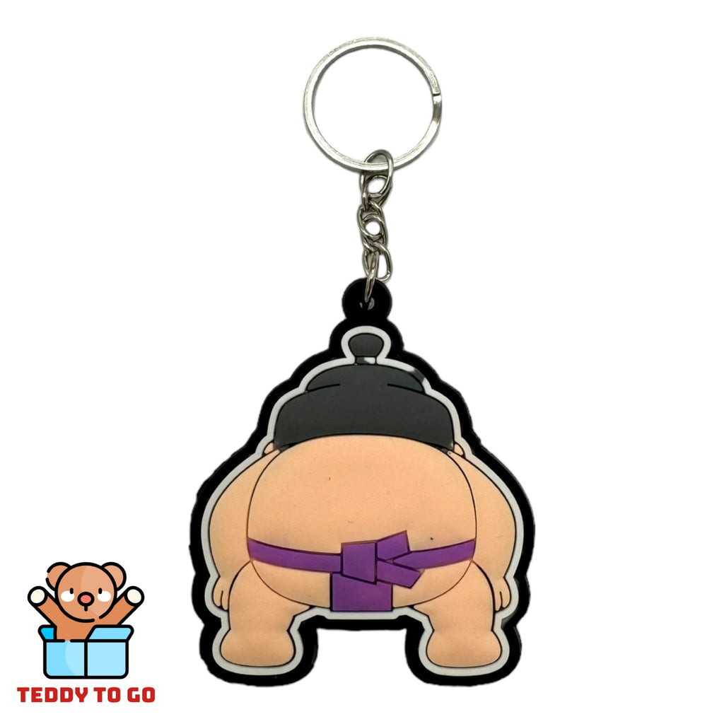 Kawaii Sleutelhanger Sumoworstelaar achterkant