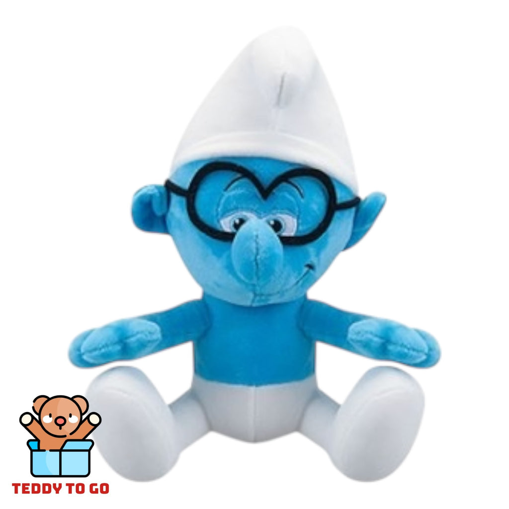 De Smurfen Brilsmurf knuffel