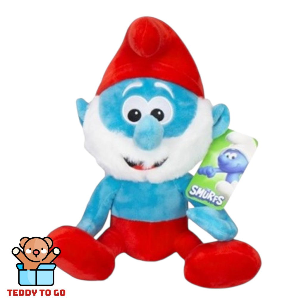 De Smurfen Grote Smurf knuffel