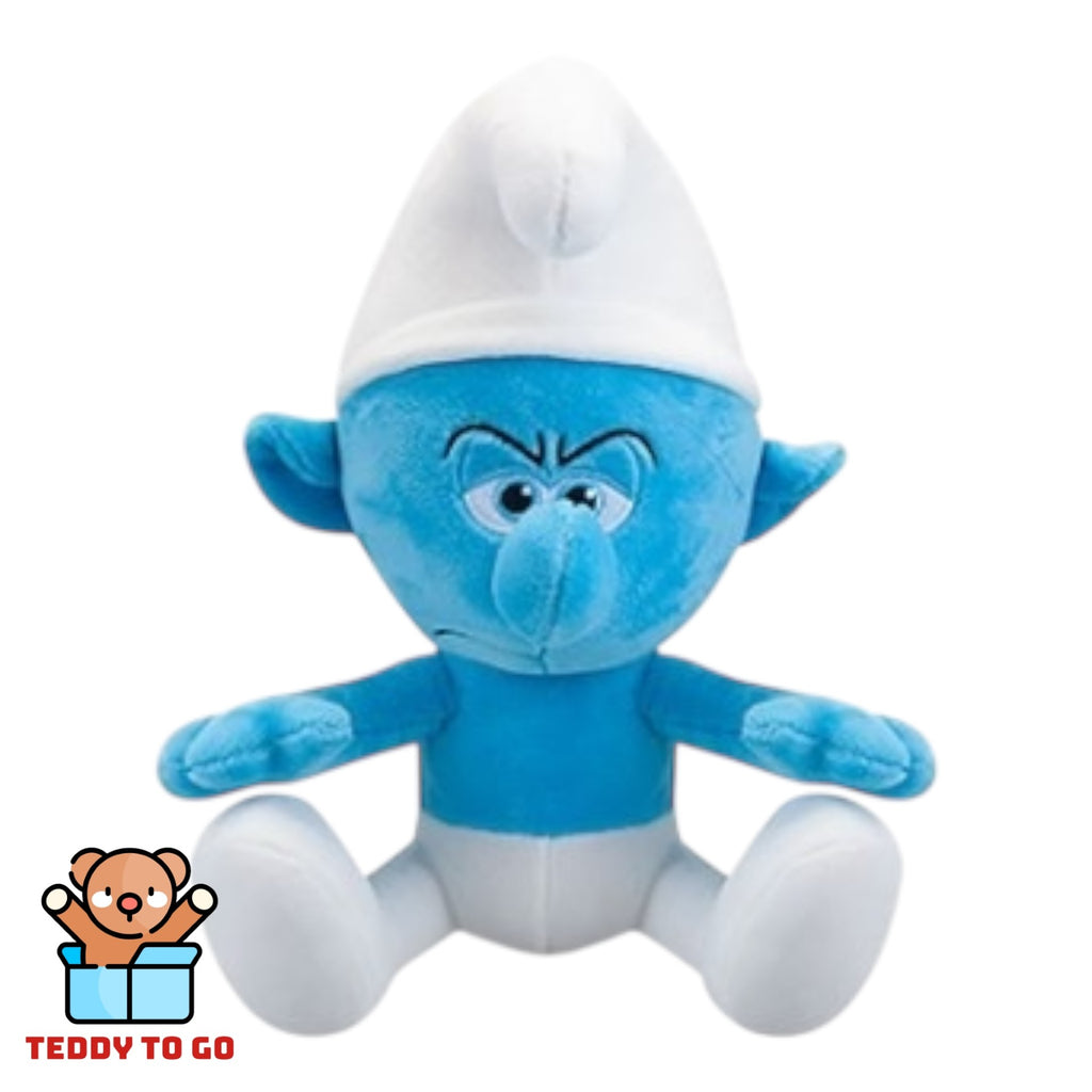 De Smurfen Moppersmurf knuffel