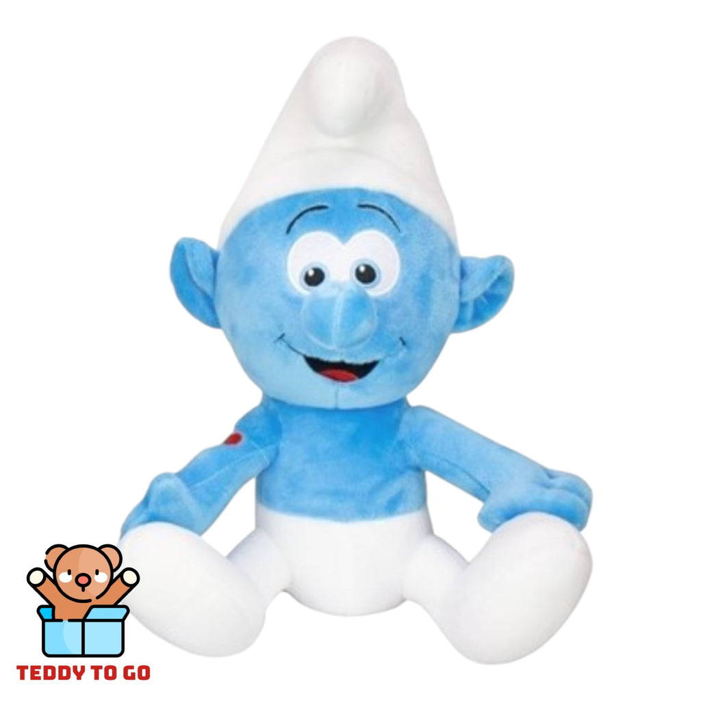 De Smurfen Potige Smurf knuffel