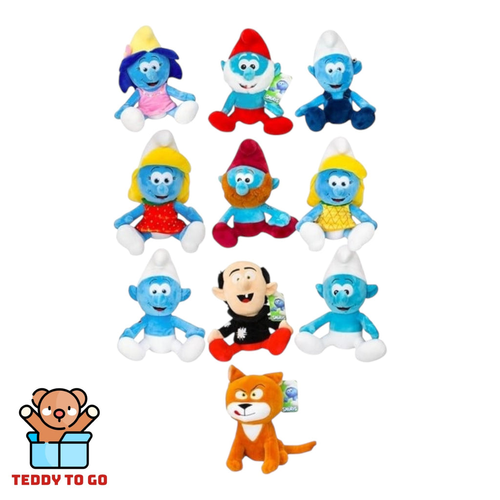 De Smurfen knuffels