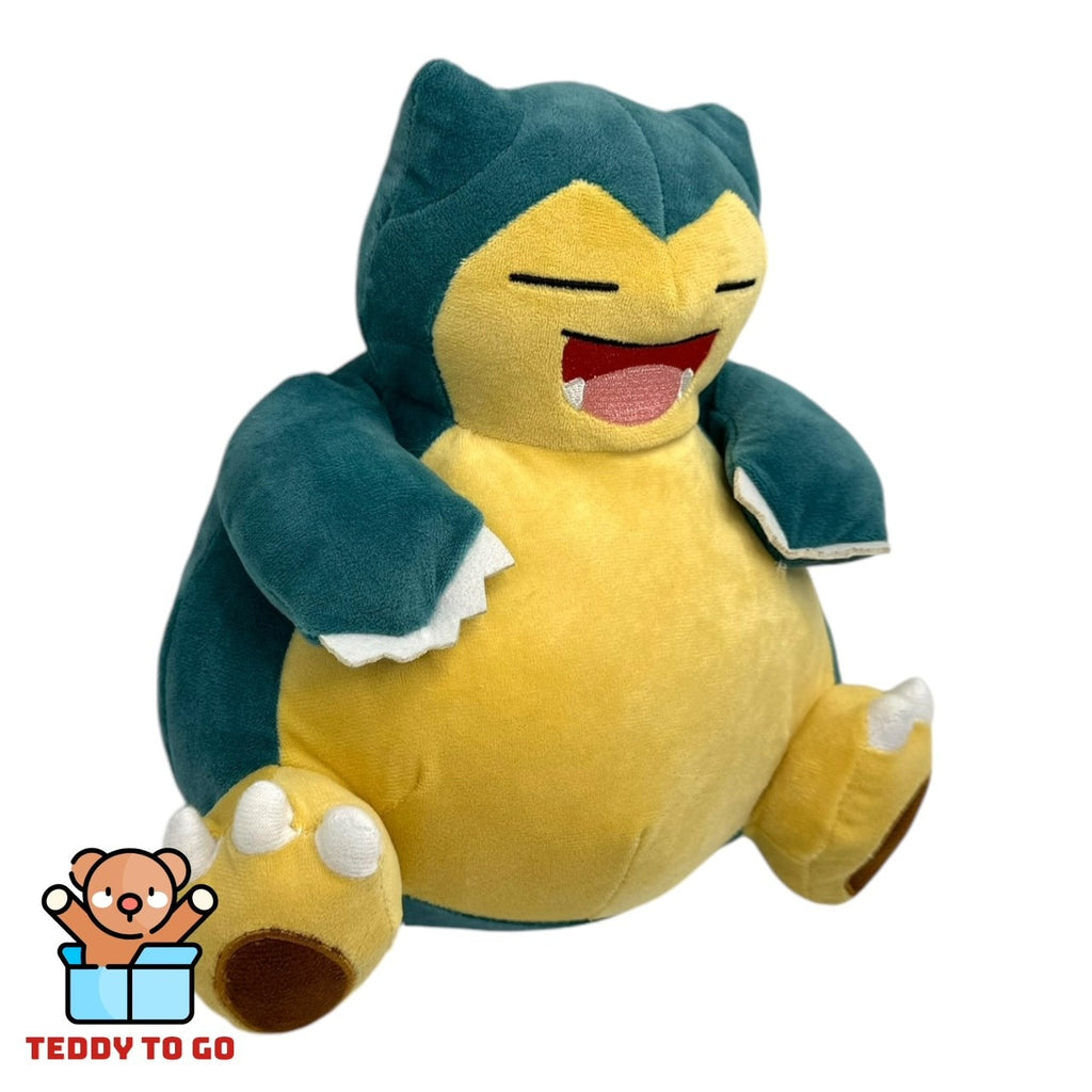 Pokémon Snorlax knuffel zijaanzicht