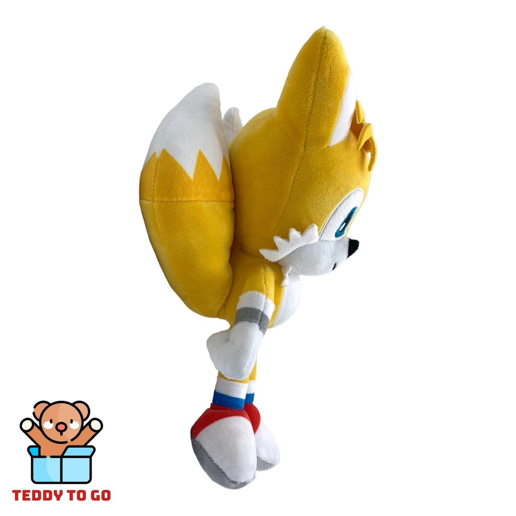 Sonic the Hedgehog Tails knuffel zijaanzicht
