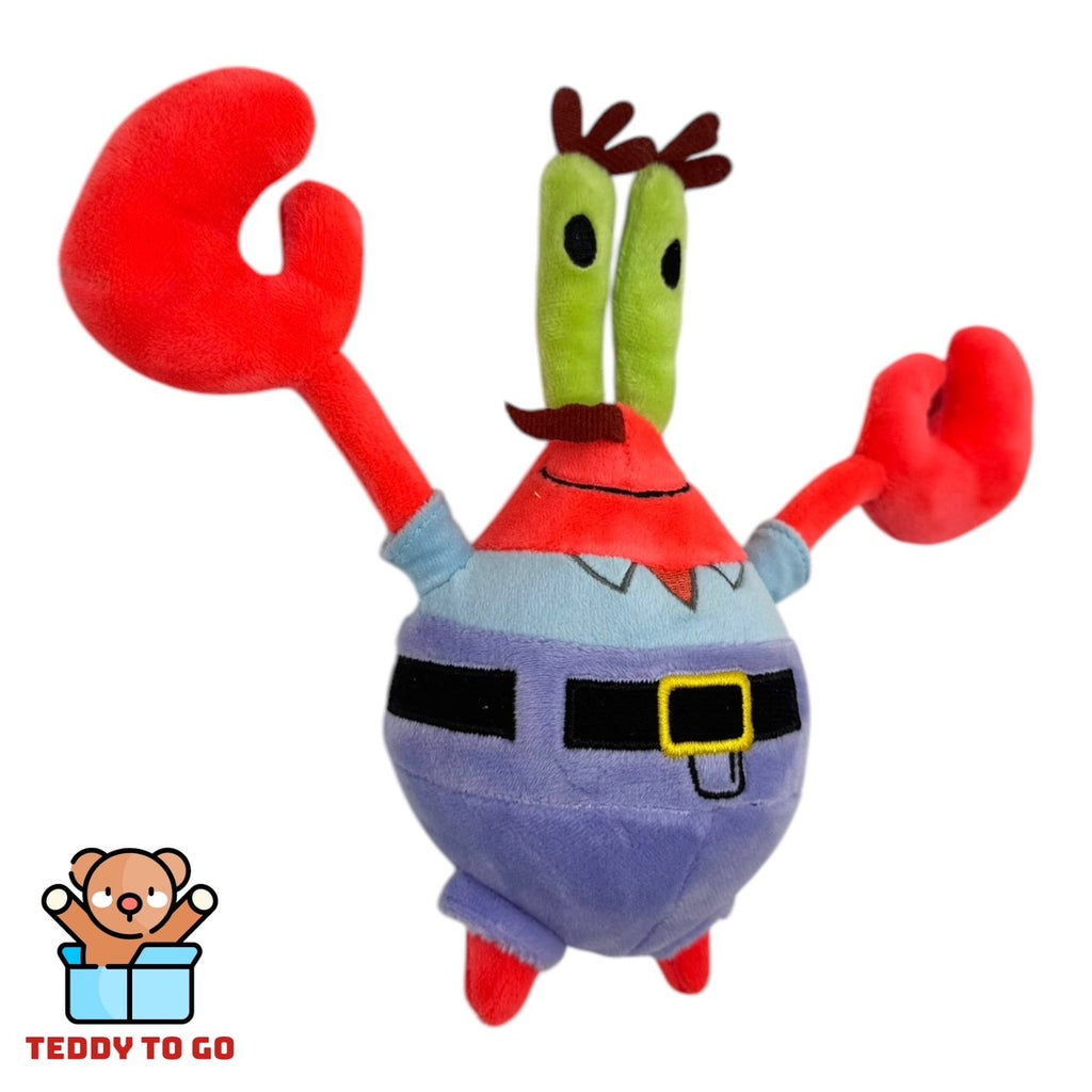 SpongeBob Squarepants Mr. Krabs knuffel zijaanzicht