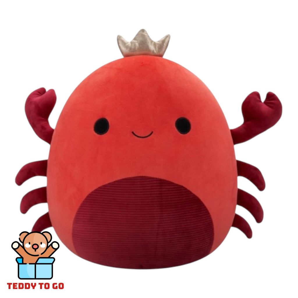 Squishmallows Georgios yhe King Crab knuffel