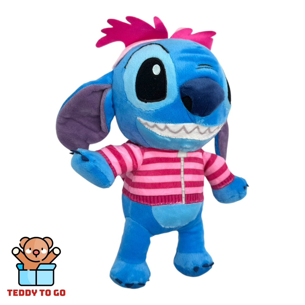 Disney Stitch in Kolderkat knuffel zijaanzicht